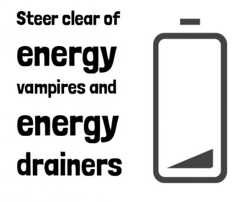 Energy Vampires, Energy Drainers